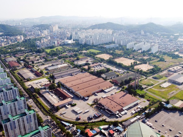 부평 캠프마켓 2단계 구역-올 7월까지 운영 예정인 제빵공장 인근 전경 (사진제공=인천시청)