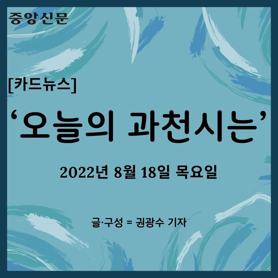 [카드뉴스] ‘오늘의 과천시는’