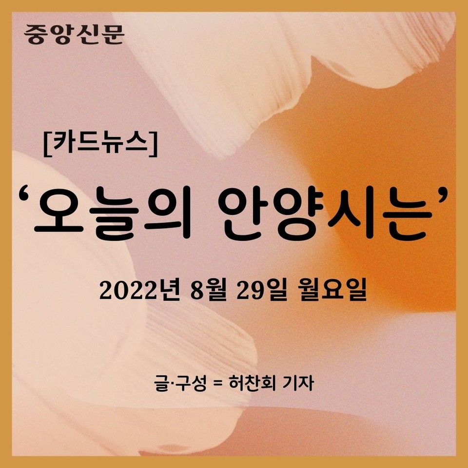 [카드뉴스] ‘오늘의 안양시는’