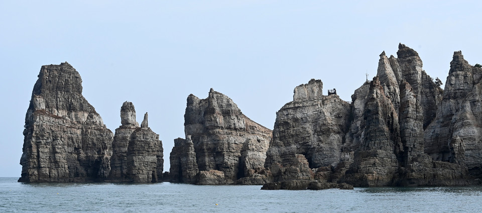 백령도 두무진 전경. (사진제공=인천시청)