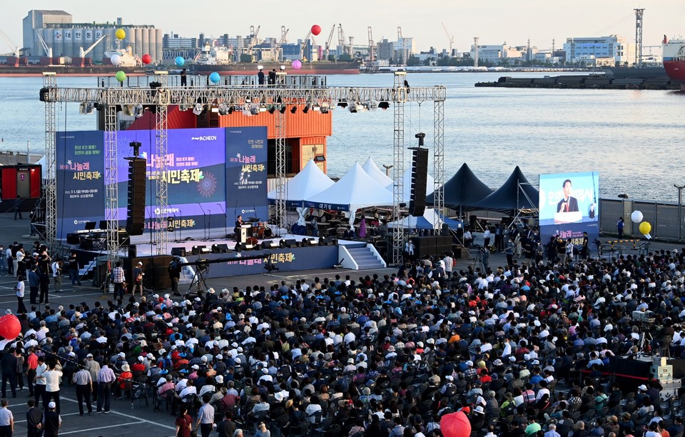 인천항 주변 원도심 지역을 획기적으로 개발하는 제물포 르네상스 사업이 2023년 본격적 성과를 거둘 채비를 갖추고 있다. (사진제공=인천시청)