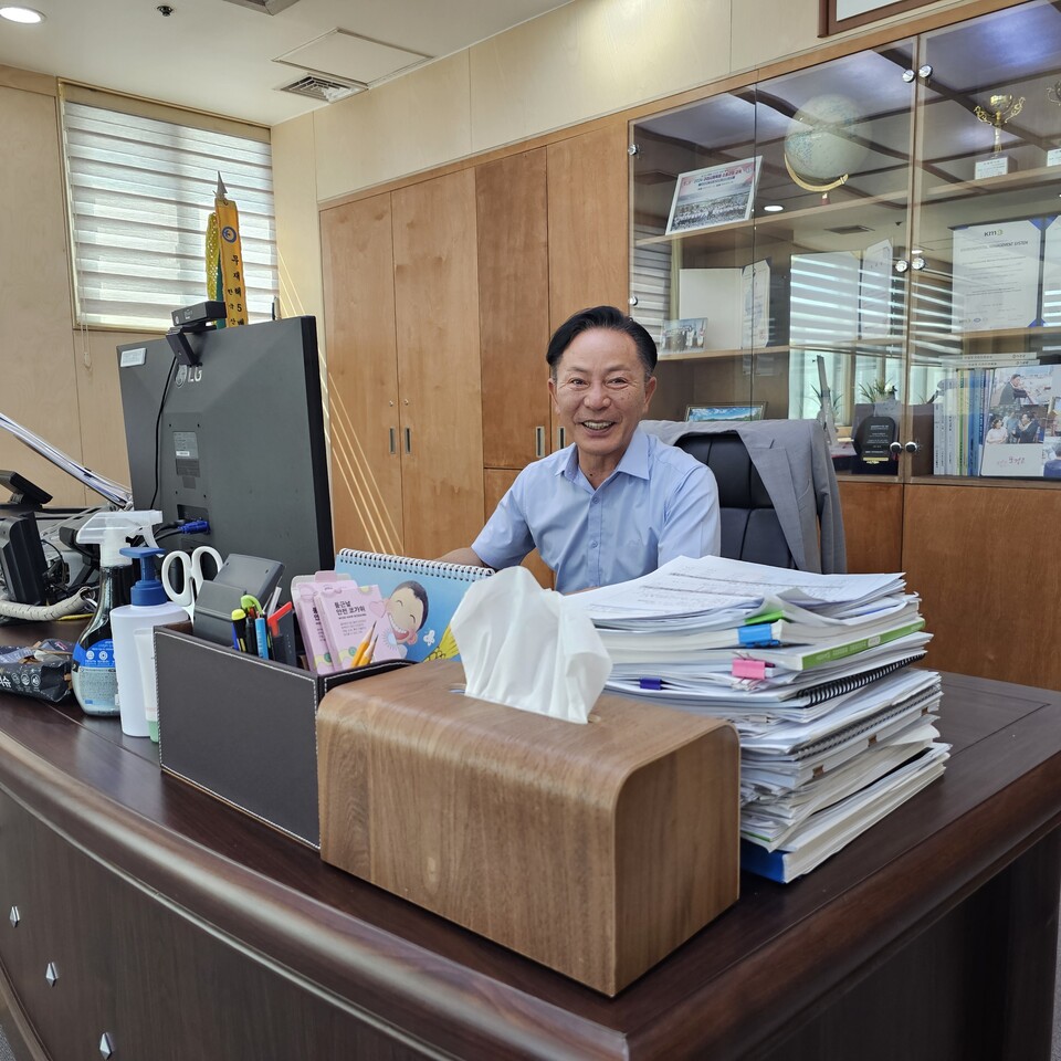 [인터뷰] 김진수 구리농수산물공사 사장 “성과에도 불구, 여전히 배고프다”