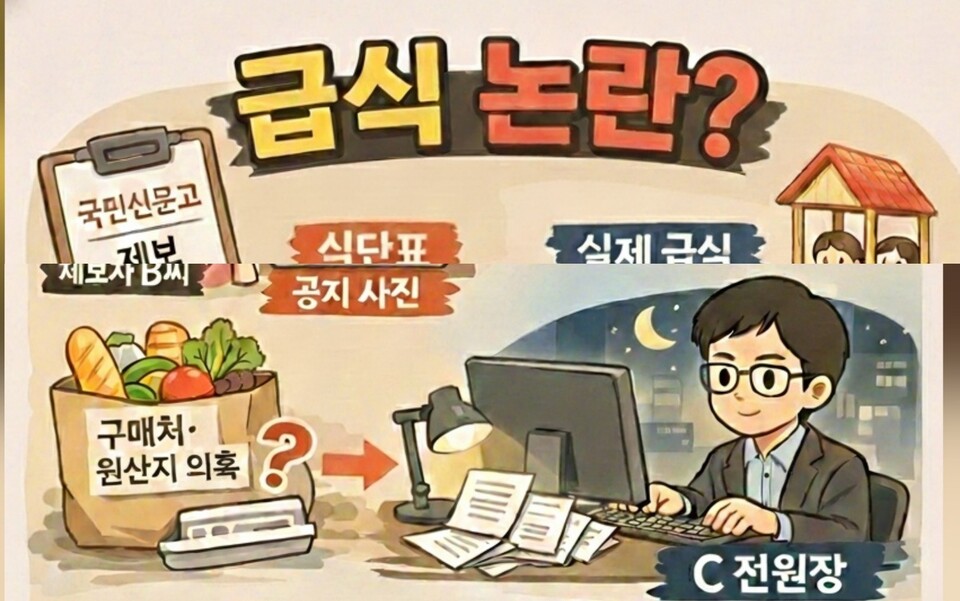 고양시의 한 어린이집에서 급식이 식단표와 다르게 장기간 제공되고 정량에 미달했다는 의혹이 제기돼, 보호자가 국민신문고에 민원을 접수했고 고양시가 현장 조사에 나섰다. 사진은 기사 이해를 돕기위한 AI이미지. (사진=이종훈 기자)