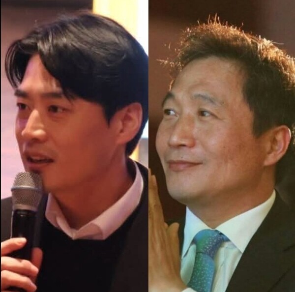 한준호 더불어민주당 국회의원(경기 고양을)이 이학재 인천국제공항공사 사장의 사의 표명을 두고 “무책임한 처신”이라고 비판했다. (사진=한준호 의원, 이학재 사장 페이스북)