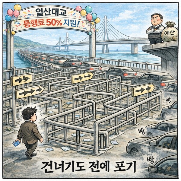 [중앙AI만평] “김포시가 묻는다. 왜 안 쓰냐고”