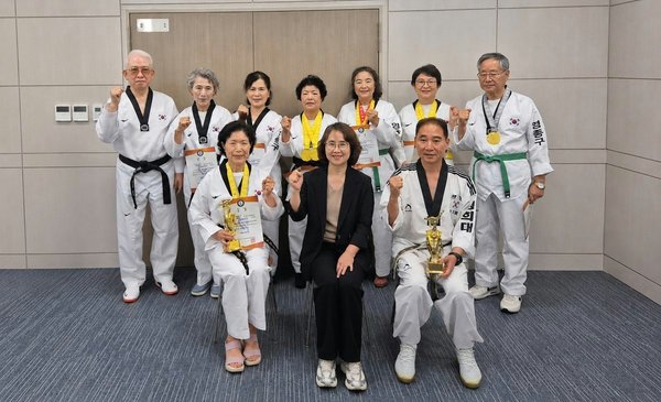 영종구 운서1동 국기태권도 팀, 전국 실버태권도 한마당서 ‘쾌거’